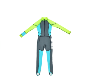 Zipper Long Sleeve Women Swimsuit