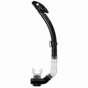 Snorkel Scuba Diving Black Silicone