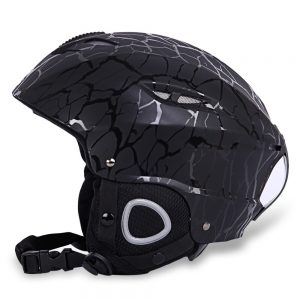 Skiing Helmets With Inner Adjustable Buckle Liner Cushion