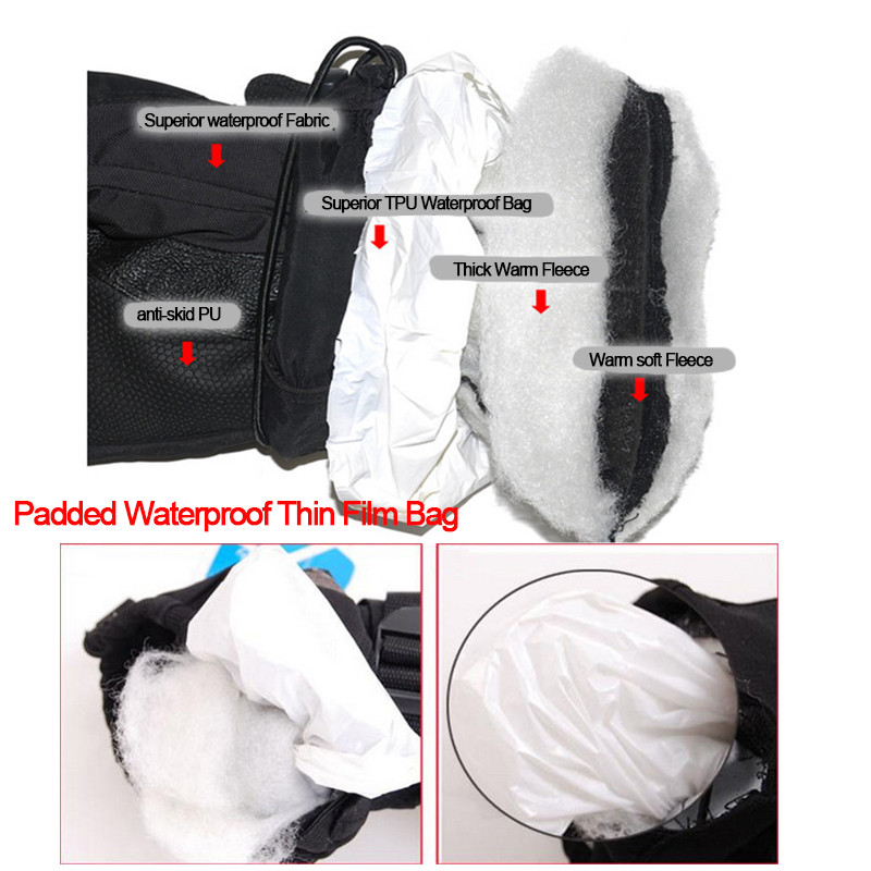 Winter Warm Snowboard Gloves Motocross - Image 4