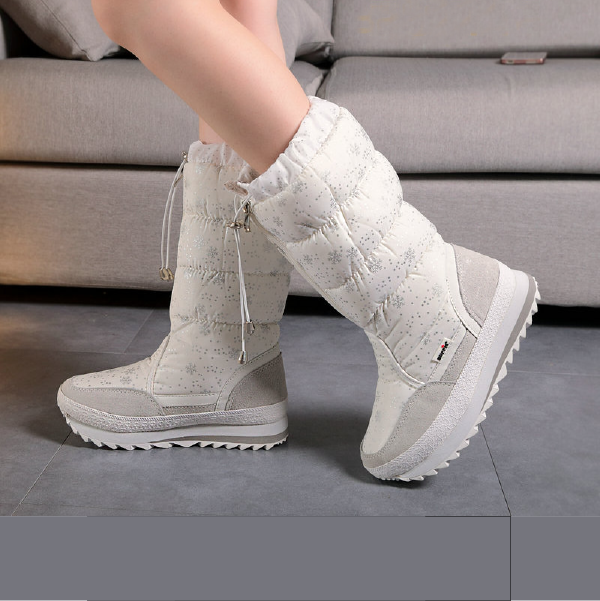 Winter High SnowBoots w zipper - Image 4