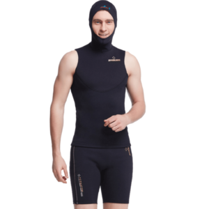 hooded wetsuit vest diving neoprene Wetsuits