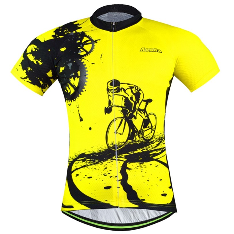 Cycling wear Bicycle Men Yellow - Image 7