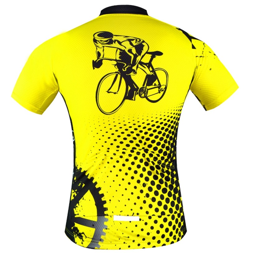 Cycling wear Bicycle Men Yellow - Image 8