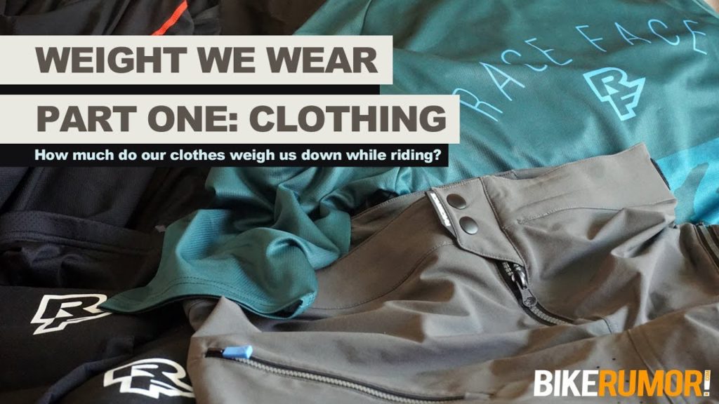 Weight We Wear: Part One - Cycling Clothing