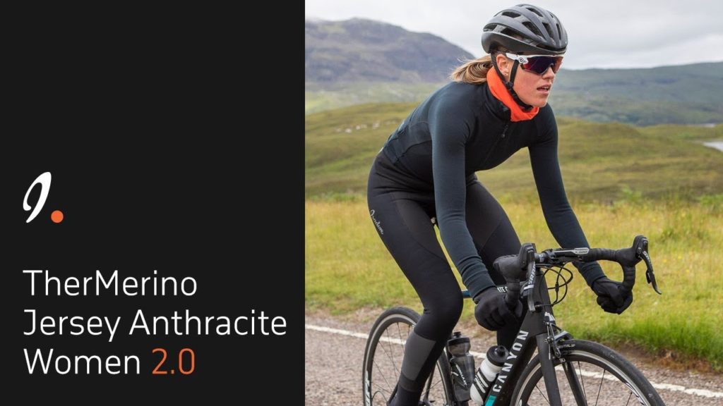 TherMerino Jersey Anthracite Women 2.0 by Isadore Apparel – AW 2018