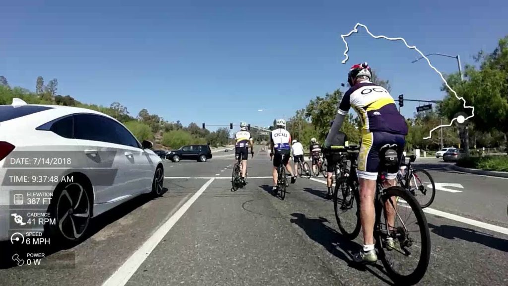 BCI - Bicycling Club of Irvine and OCW - the Orange County Cycling Rally 7-14-18